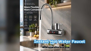 キッチンシンク用電動給湯栓 タンクレス電気温水器用水栓