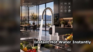 キッチン用瞬間湯沸かし器 キッチンや浴室の蛇口、瞬間湯沸かし電気蛇口